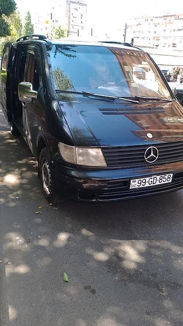 goran təkər satışı: Mercedes-Benz Vito (qara rəng, AZ nömrə nişanı 99-GD-858) - Kuzov — 1