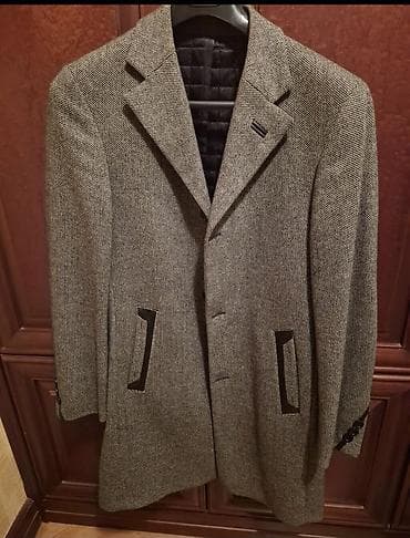 kisi paltosu: Kişi palto/plaş – Marco Azzalli - Brend: Marco Azzalli (etiketli) - — 1