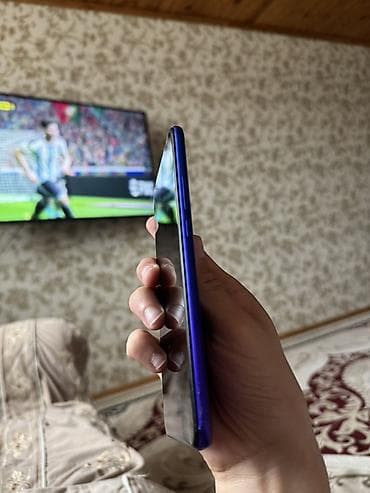 telfon kabroları: Redmi 9, 64 GB, rəng - Mavi, Barmaq izi — 4