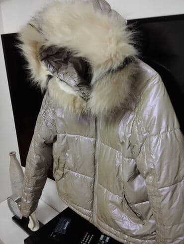 Uşaq ayaqqabıları: Kurtka 8 gün geyinilib isti saxlayır 38 M razmer — 3