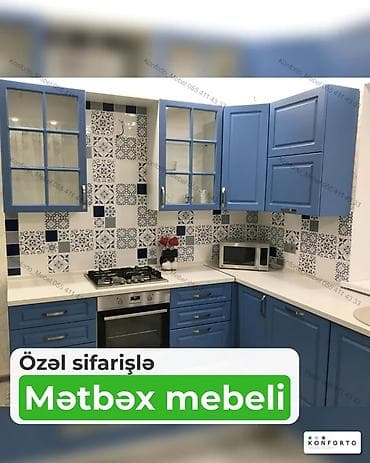 Özəl sifarişlə mətbəx mebeli - Fərdi ölçü və layihələndirmə — 1