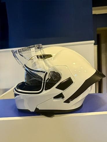 cg motor: Tam üzlü motosiklet dəbilqəsi – DVS (Dual Visor System) — 4