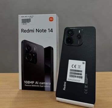 xiaomi mi mix 2: Redmi Note 14, 256 GB, rəng - Qara, Sənədlərlə — 6