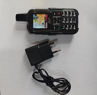 Sos düyməli sadə mobil telefon + şarj cihazı Xüsusiyyətlər: - Böyük