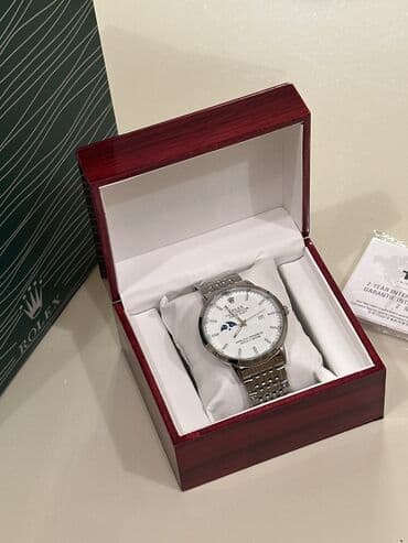 qızıl qol saatı: Yeni, Qol saatı, Rolex, rəng - Gümüşü — 3