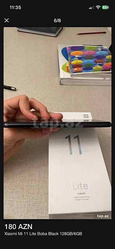 xiaomi mi a2 lite islenmis: Xiaomi Mi 11 Lite, 128 GB, rəng - Qara — 5