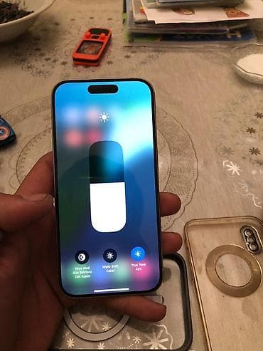 iphone 10 ikinci el: IPhone 15 Pro, 128 GB, Blue Titanium, Simsiz şarj, Face ID, Sənədlərlə — 5