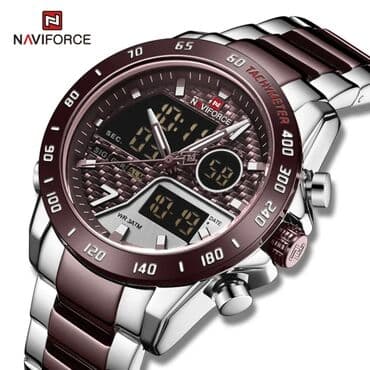 Свадебные платья и аксессуары: Новый, Наручные часы, NaviForce, цвет - Зеленый — 8