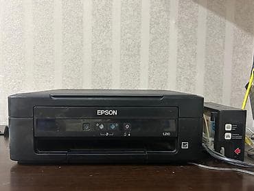 EPSON markasına aid PRİNTER Yalnız evdə istifadə olunub (çox az)