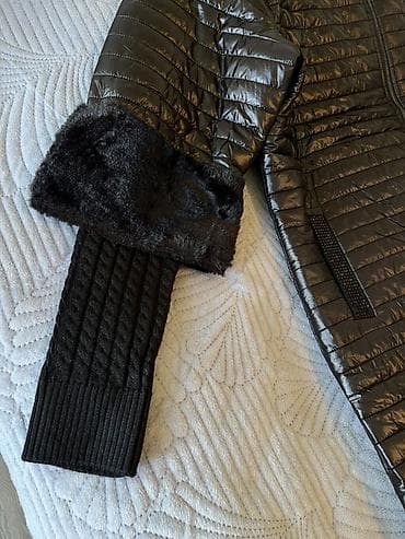 iç geyim: Palto, 5XL, rəng - Qara — 3