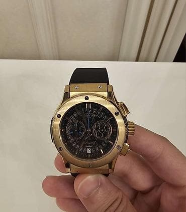 saatlar: Qol saatı, Hublot, rəng - Qızılı — 2