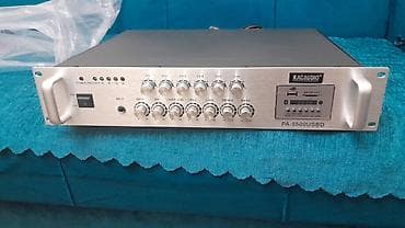 gucləndirici: KACAUDIO PA-5500USBD – peşəkar publika adress sistemi üçün — 1