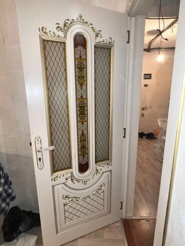qapi zengi: Klassik üslubda dekorativ interyer qapısı - Material: möhkəm — 1