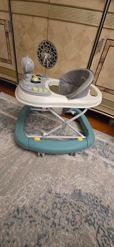 Ходунки, костыли, трости, роллаторы: Uşaq gəzdirəni (baby walker) - Marka yazısı: “Babywalk” (oturacaq — 3