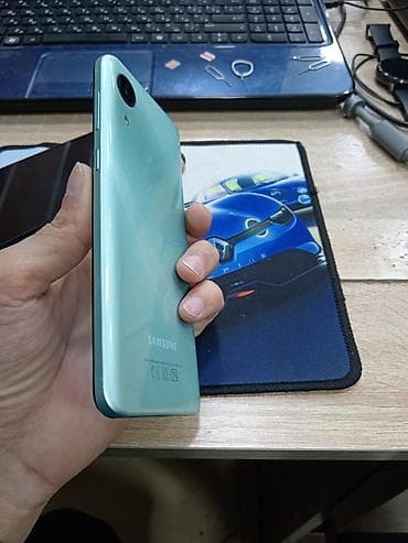 Samsung Galaxy A03, 32 GB, rəng - Yaşıl, İki sim kartlı