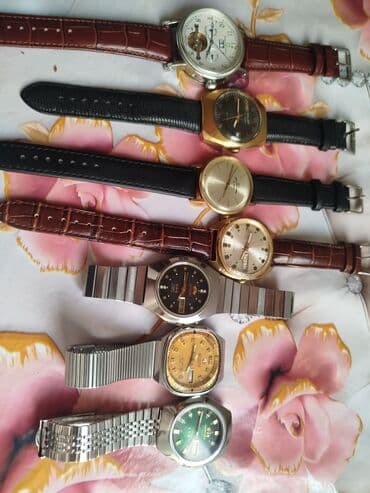 İşlənmiş, Qol saatı, Orient, rəng - Qızılı