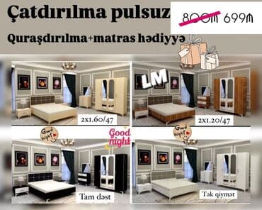 oglanlar ucun hediyye: İkinəfərlik çarpayı, Yeni — 1