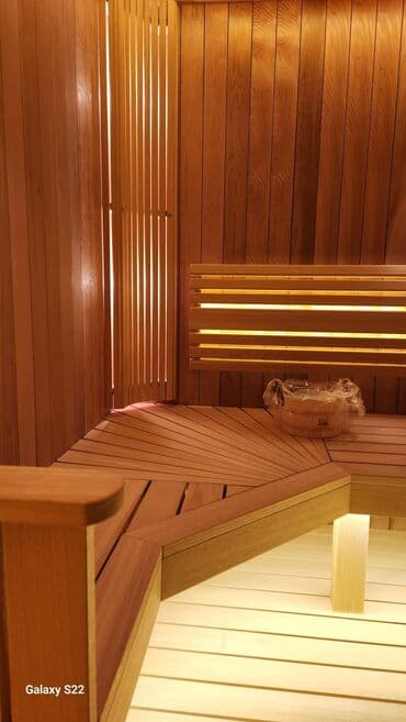 rəsim çəkmək: Sauna tikintisi Saunaların tikintisi və təmiri Azərbaycanın — 3