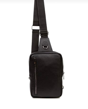 dəri kişi cantaları: Çiyin çantası, Yeni — 12