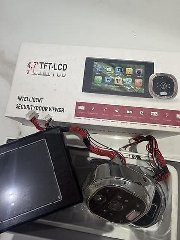 Intelligent Security Door Viewer – 4.7" TFT-LCD ekranlı qapı gözü — 1