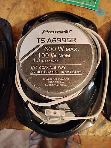 x96 android box: Pioneer TS-A6975R avtomobil dinamikləri. Şəkillərdə 4 ədəd oval — 5