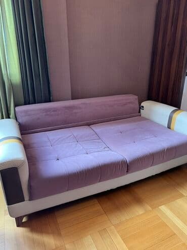 диван бу: Раскладной диван, Б/у, Раскладной, Без подьемного механизма, Ткань, Нет доставки — 3