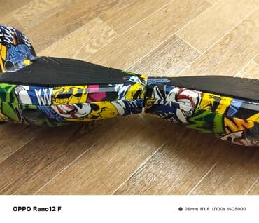 iki tekerli elektrikli scooter: 15 yada 25 Km la gedir Cəmi 3 dəfə işlənib Max kilo götürmə 50 Kilo — 2