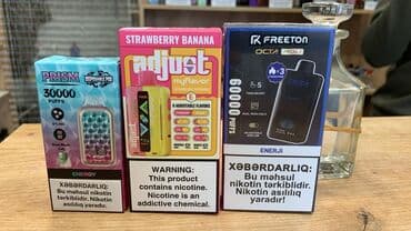 iş formasi: Bir dəfəlik elektron siqaret/pod cihazları: 1) PRISM Disposable Pod - — 1