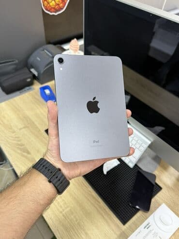ipad klaviatura: IPad Mini 6 / 64GB / 2022 / Space Grey Ideal veziyyetdedi. Ofisde — 1