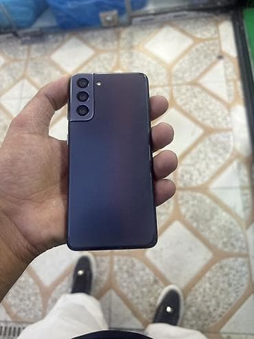 av to hdm: Samsung Galaxy S21, 128 GB, rəng - Bənövşəyi, Simsiz şarj — 1