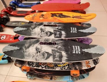 uşaqlar üçün tekerli krosovkalar: Pennyboard Skeybord, Kaykay, Skeyt və Pennyboardlar🛹 🔹Hər növ və hər — 1