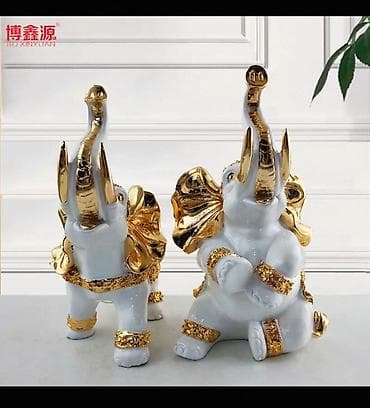 Fiqurlar: Fiqur, Keramika, rəng - Ağ — 2