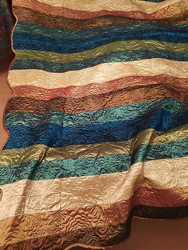 gilan tekstil: Yataq üçün Yeni rəng - Qızılı Yataq örtüyü — 2