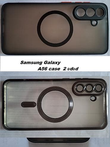 Samsung Galaxy A56 üçün maqnitli telefon qabı 2 ədəd case 8 azn -