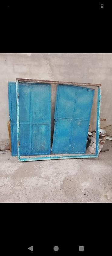 Qaraj qapisi. 250/240sm 200azn Bilgeh 7197 leli Məhsul: dəmir