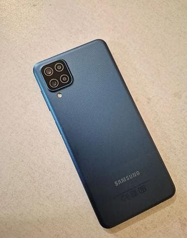 nokia 6: Samsung Galaxy A12, 128 ГБ, цвет - Голубой, Отпечаток пальца — 1