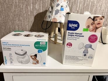 İki ədəd ana südü pompası seti 1-i elektrondu. Çox paktikdi. Cəmi iki