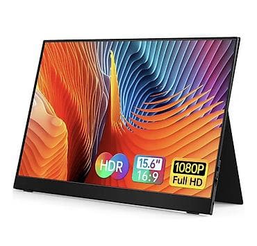 ps5 vr2: 15.6" daşınan monitor – 1080P Full HD, HDR Əsas xüsusiyyətlər: - — 1