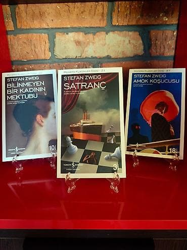 Məhsul: Stefan Zweig – 3 kitablıq paket (Türkiyə İş Bankası Kültür