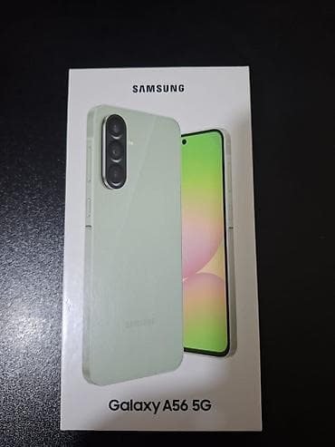 p smart ekran: Samsung Galaxy A56 5G, rəng - Boz — 1