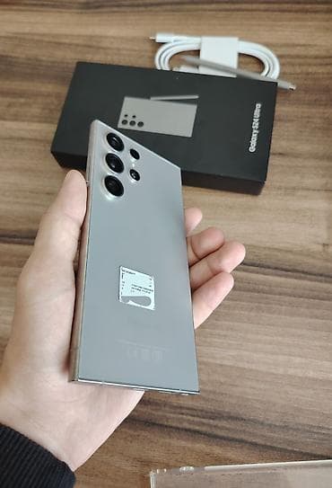 iphone 6 adapter: Samsung Galaxy S24 Ultra, 256 GB, rəng - Boz — 2