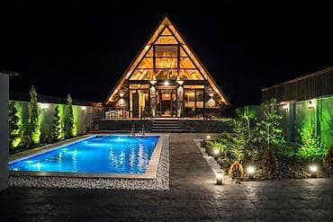 binə savxozda kirayə ev: 125 kv. m, 3 otaqlı, Kombi, İşıq, Kanalizasiya — 3