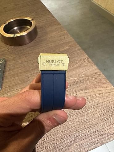 Aksesuarlar: Qol saatı, Hublot, rəng - Qızılı — 2