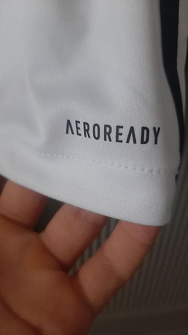 Личные вещи: Мужская футболка, Adidas, M, цвет - Белый — 4