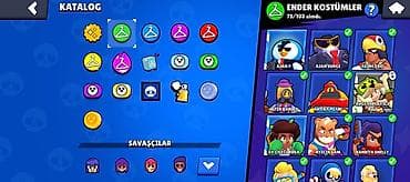 ucuz modem: Brawl Stars oyun hesabı - Kuboklar: 57,424+ - Səviyyə: 39 profil — 5