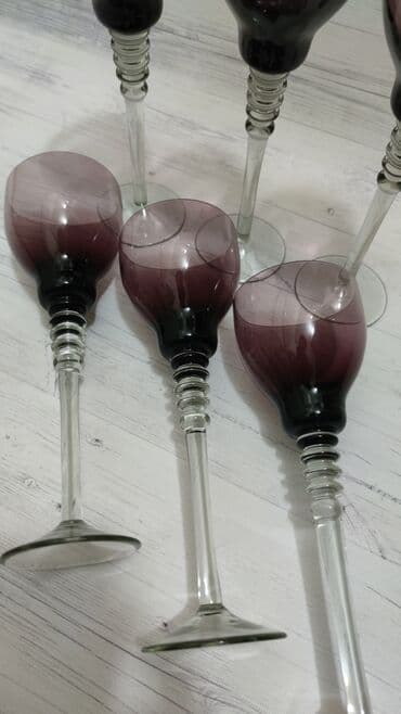 sovetin qablari: Qədəhlər, rəng - Bənövşəyi — 2