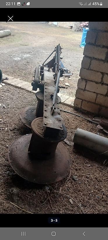 turbo az kamaz 5511: Diskli otbiçən – traktor üçün asqı tipli - 3 nöqtəli asqı qurğusuna — 4