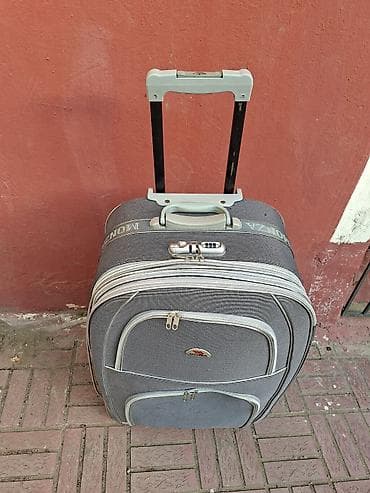 camadan satilir: MONZA markalı böyük tutumlu yumşaq korpuslu səyahət çamadanı satılır — 5