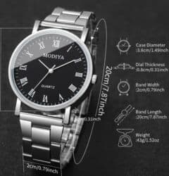 elektron saat oyrənmək: Qol saatı, rəng - Qara — 3