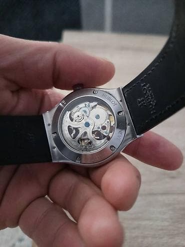 Eynəklər: İşlənmiş, Qol saatı, Hublot, rəng - Boz — 2